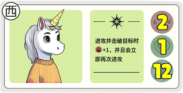 「独角兽」的卡牌